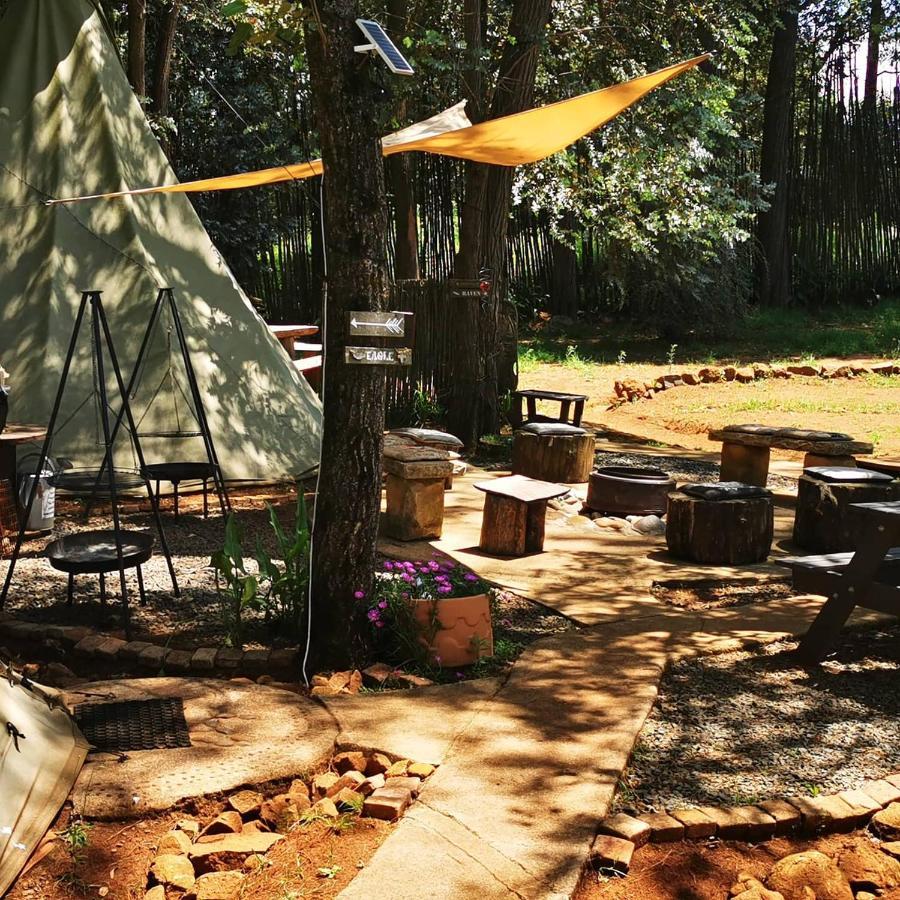 Hotel Nguni Moon Tepee Camp Underberg Exterior foto