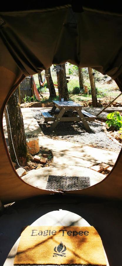 Hotel Nguni Moon Tepee Camp Underberg Exterior foto